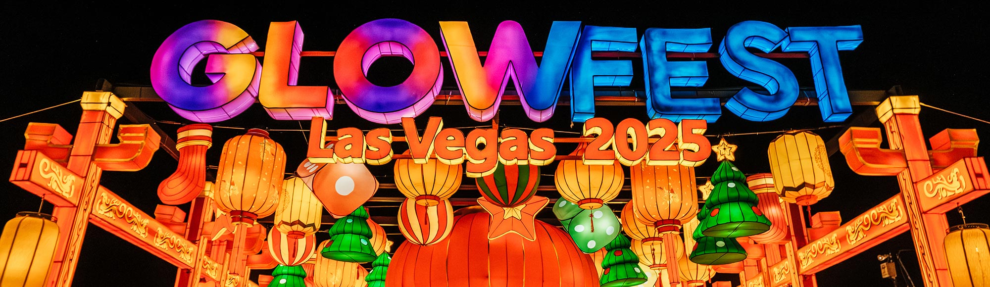 GlowFest Las Vegas lights up the night with immersive displays, interactive experiences